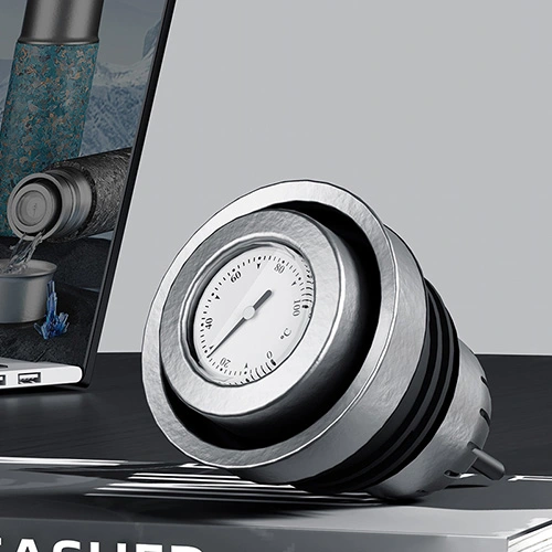 Titanium Water Bottle With Magnetic Lid