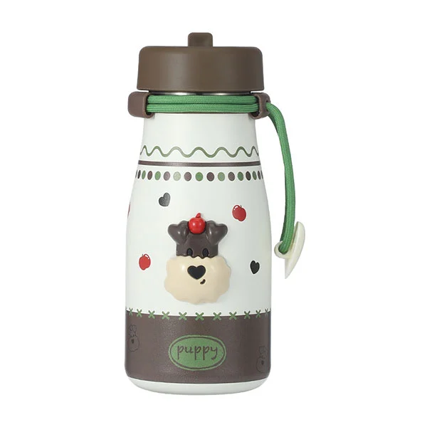 Bình sữa inox có ống hút