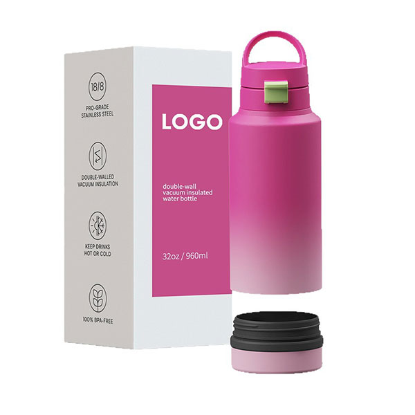 Chai nước với ngăn lưu trữ